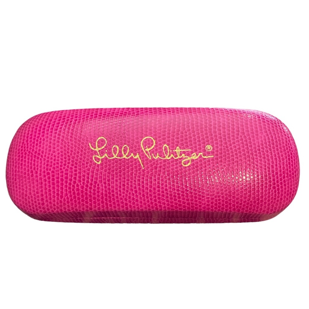 Lily Pulitzer Pink Eye Glasses Case New without Tag